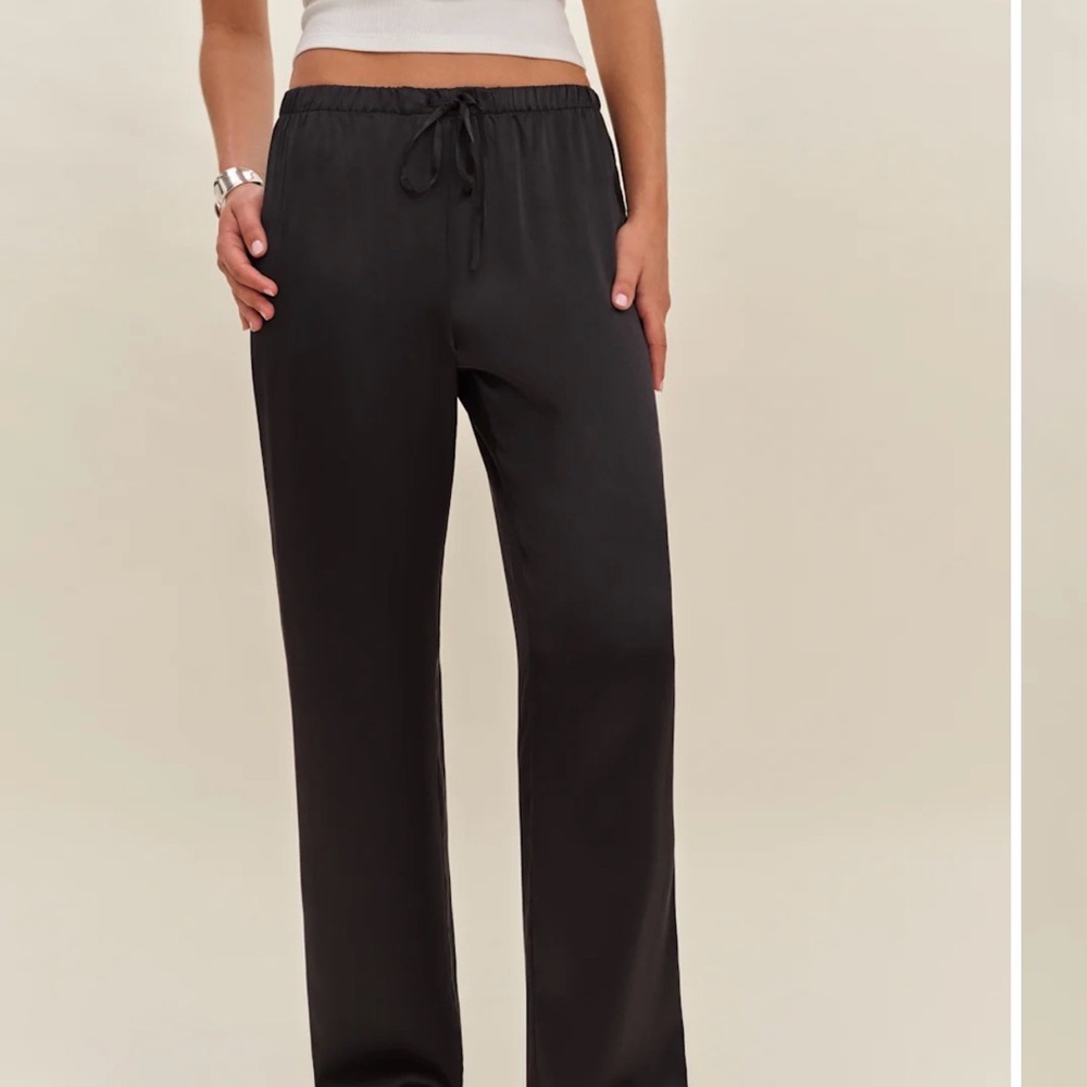 reformation Olina silk Pants